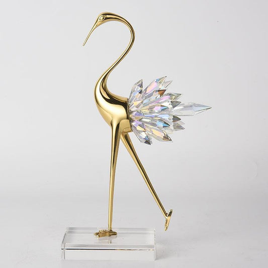 CRYSTAL CRANE BIRD