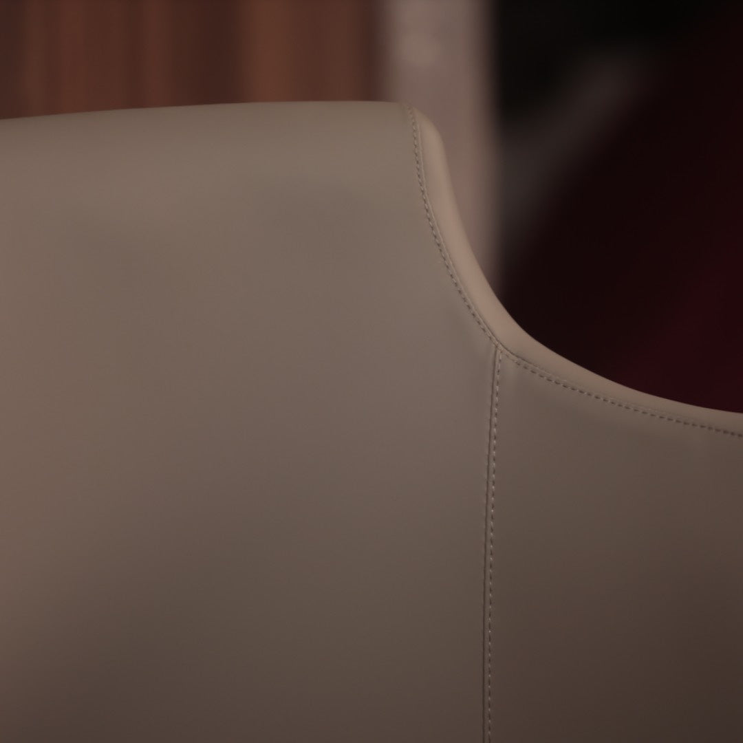 HALF REVOLVING DINING CHAIR