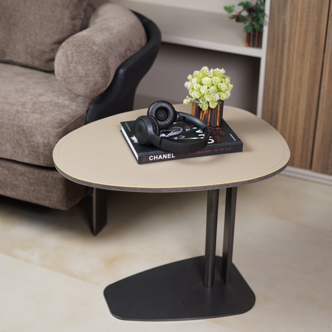 EGG BROWN SIDE TABLE