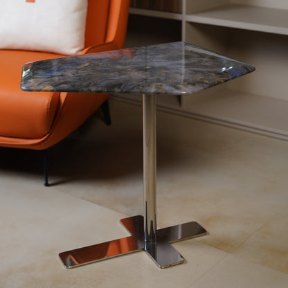 PENTAGON SIDE TABLE