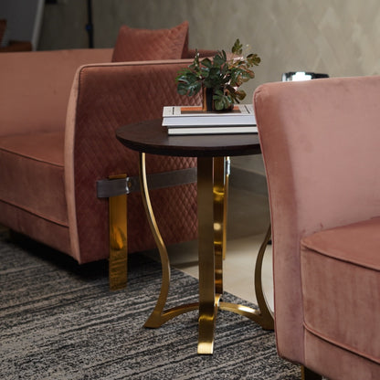OPEN GRAIN SIDE TABLE