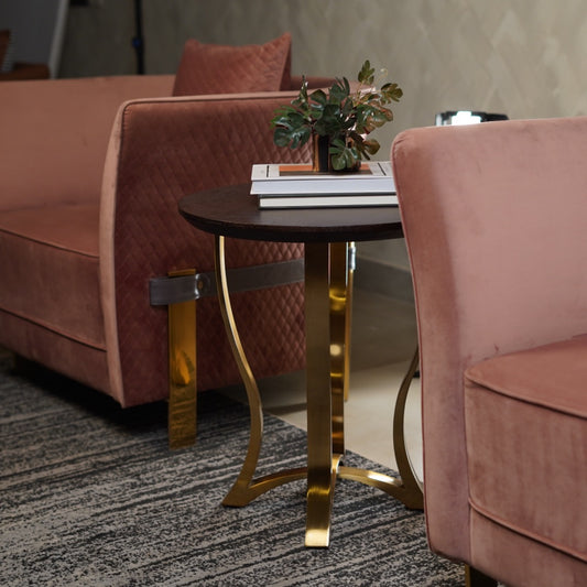 OPEN GRAIN SIDE TABLE