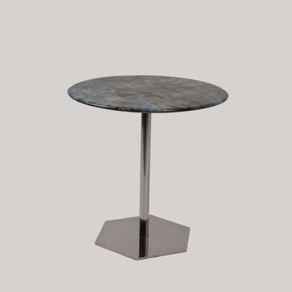 ROUND MARBLE SIDE TABLE