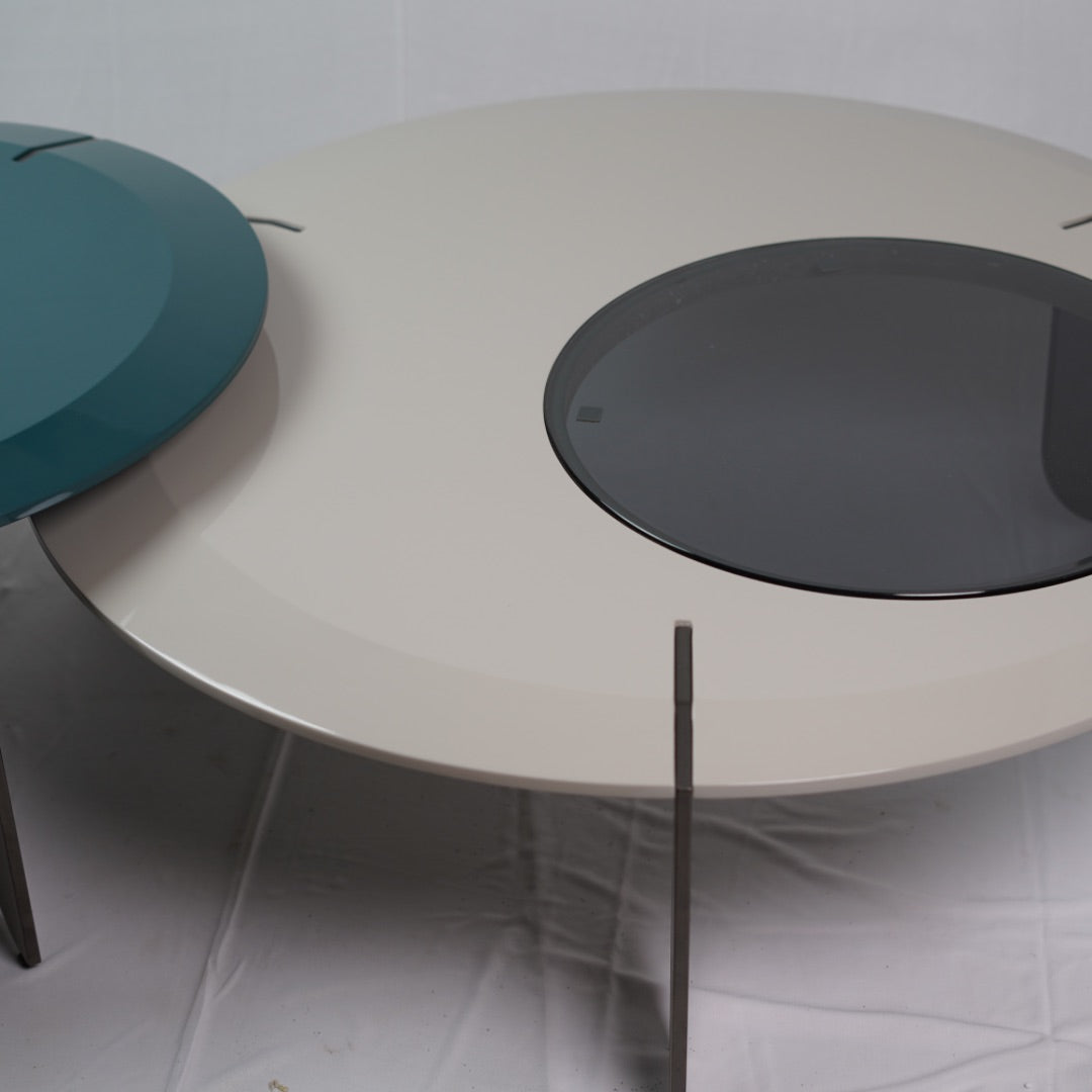 GLASS WHOLE CENTRE TABLE