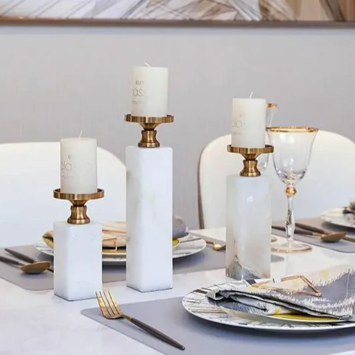 ONYX CANDLE STAND