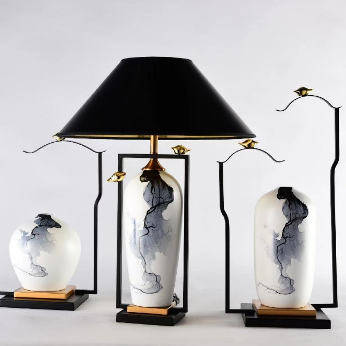 CERAMIC ORNAMENTS FLOWER VASE