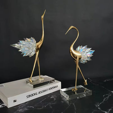 CRYSTAL CRANE BIRD