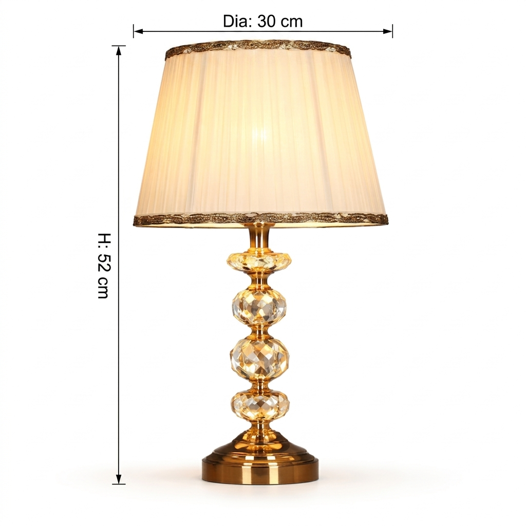 Crystal Luxury Table Lamp