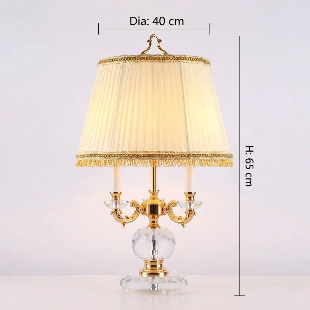 Crystal Classic Luxury Table Lamp