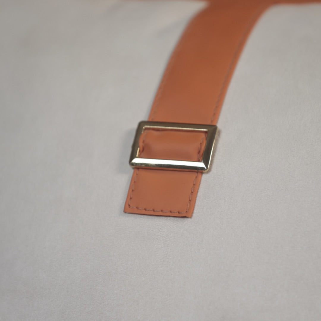 HIGH BACK ORANGE CHAIR