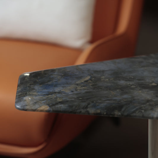 PENTAGON SIDE TABLE