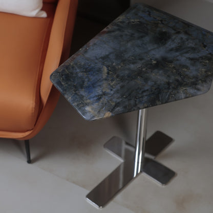 PENTAGON SIDE TABLE