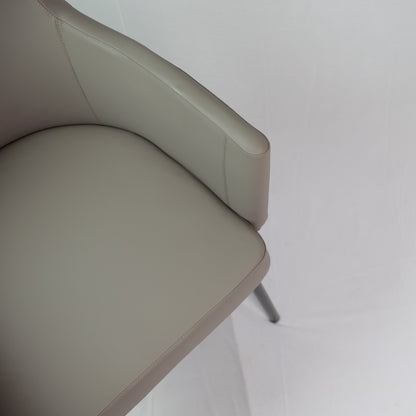 HALF REVOLVING DINING CHAIR