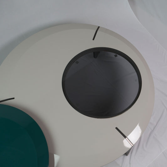 GLASS WHOLE CENTRE TABLE