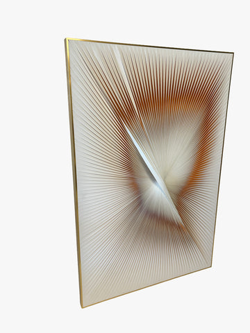 Radial Kinetic String Art