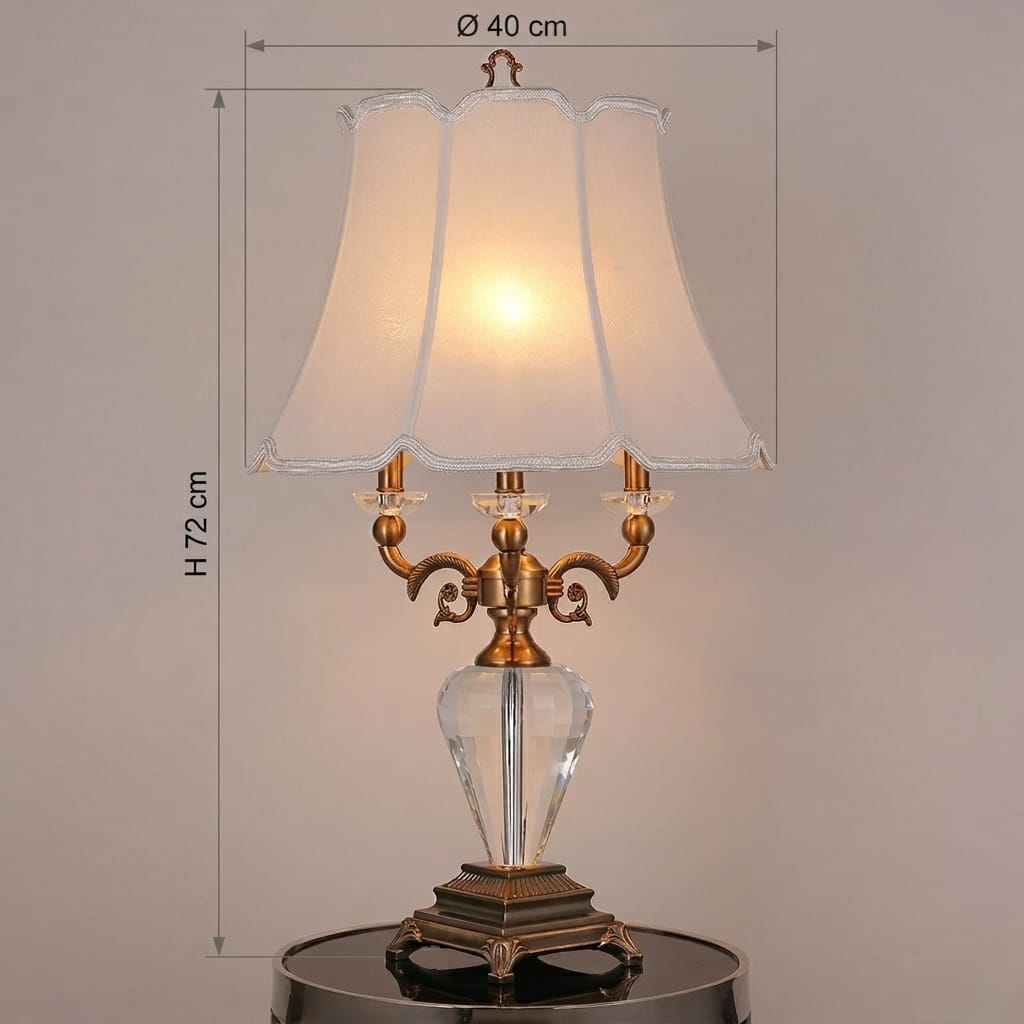 Crystal Heritage Classic Table Lamp